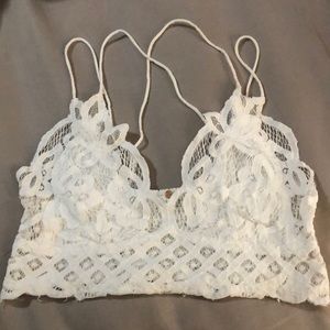 Free people bralette- White